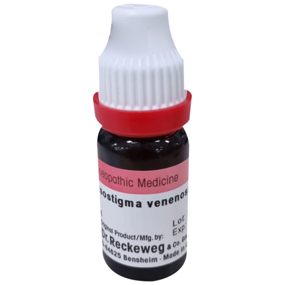 Dr. Reckeweg Physostigma Venenosum Dilution 30 CH bottle of 11 ml Dilution Dr. Reckeweg Physostigma Venenosum Dilution 30 CH bottle of 11 ml Dilution