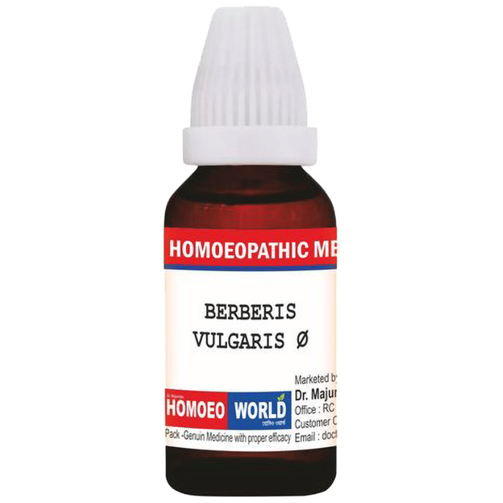Dr. Majumder Homeo World Berberis Vulgaris Mother Tincture (30ml Each) combo pack of 2 Packs