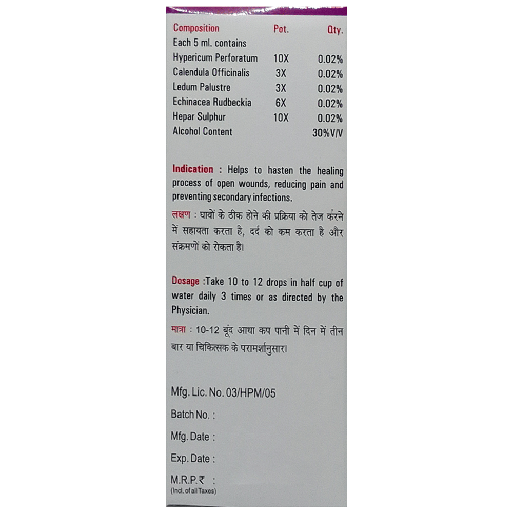 Radient #110 Woundaid Drops bottle of 30 ml Oral Drops Radient #110 Woundaid Drops bottle of 30 ml Oral Drops