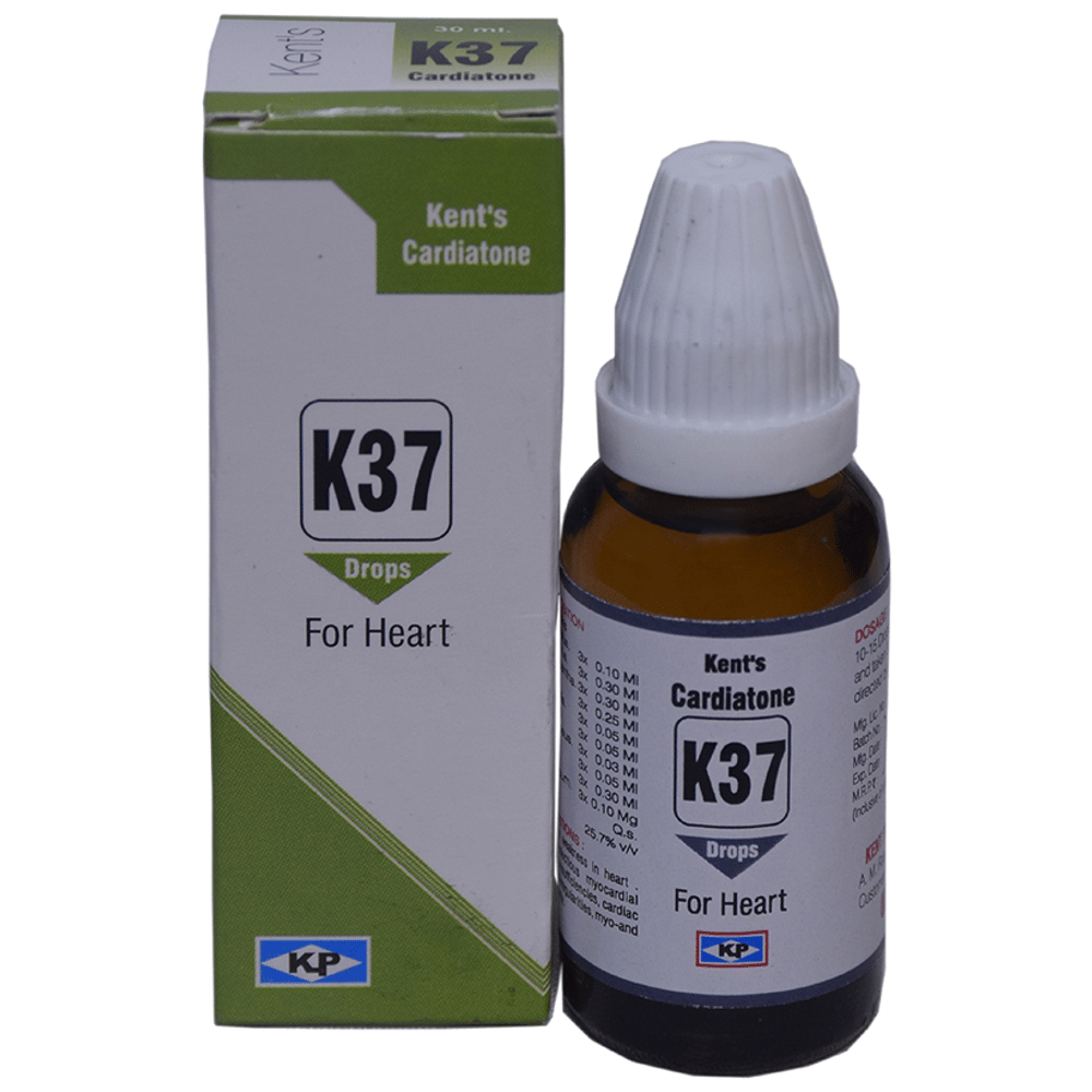 Kent's K37 Heart Oral Drops bottle of 30 ml Oral Drops