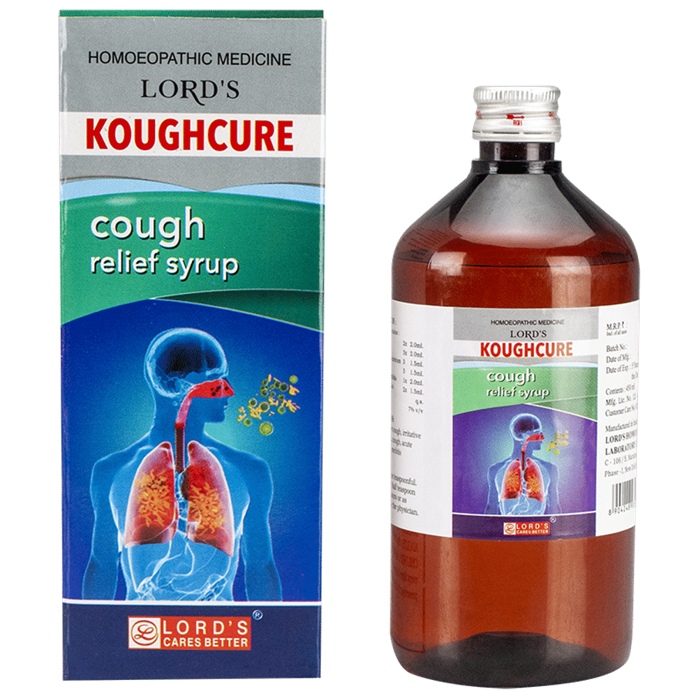 Lord's Koughcure Syrup bottle of 450 ml Syrup