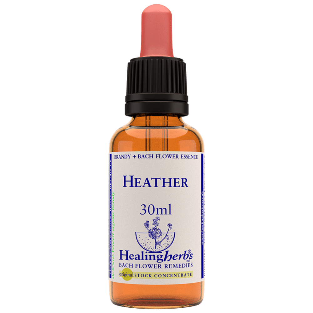 Healing Herbs Bach Flower Heather bottle of 30 ml Liquid