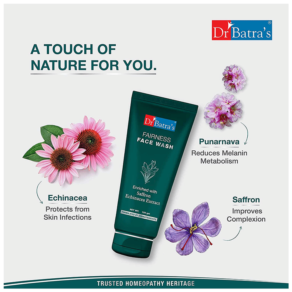 Dr Batra's Fairness Face Wash tube of 100 gm Face Wash Dr Batra's Fairness Face Wash tube of 100 gm Face Wash