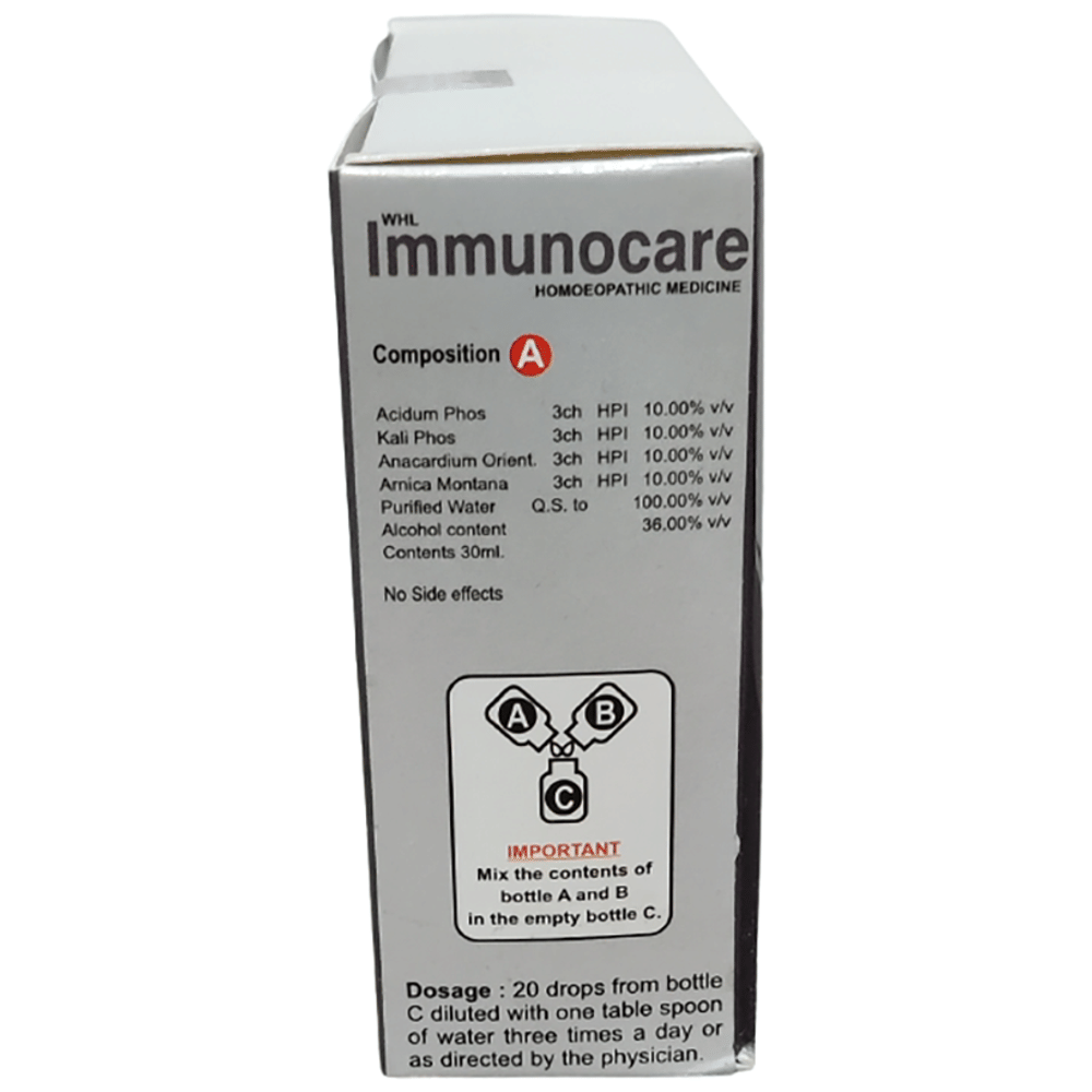 Dr. Wellmans WHL Immunocare (30ml Each) box of 2 bottles