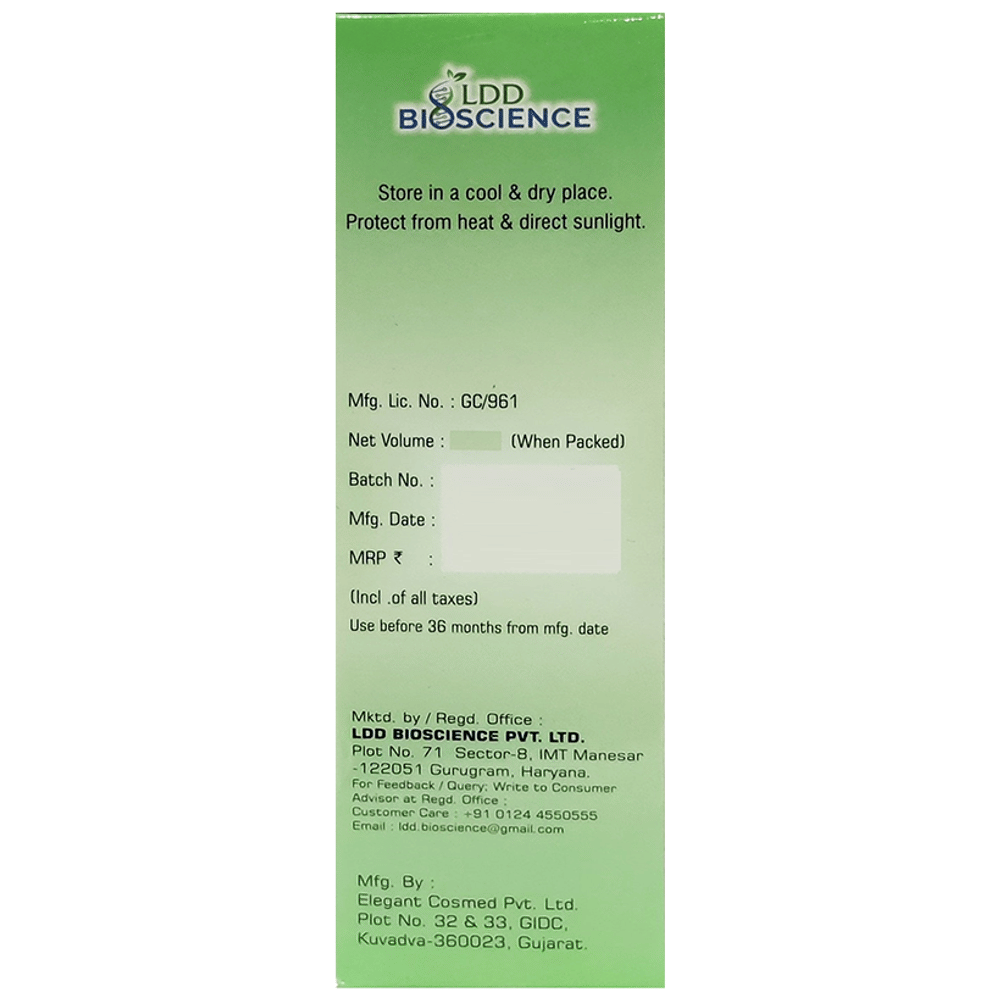 LDD Bioscience Ldd Arnica Hair Oil bottle of 200 ml Oil