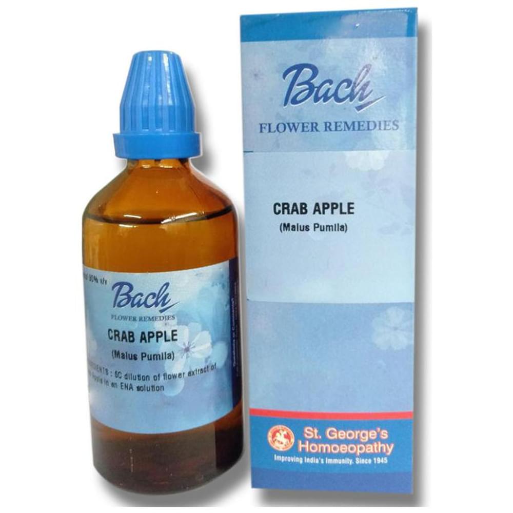 St. George‚Äôs Bach Flower Crab Apple bottle of 30 ml Dilution