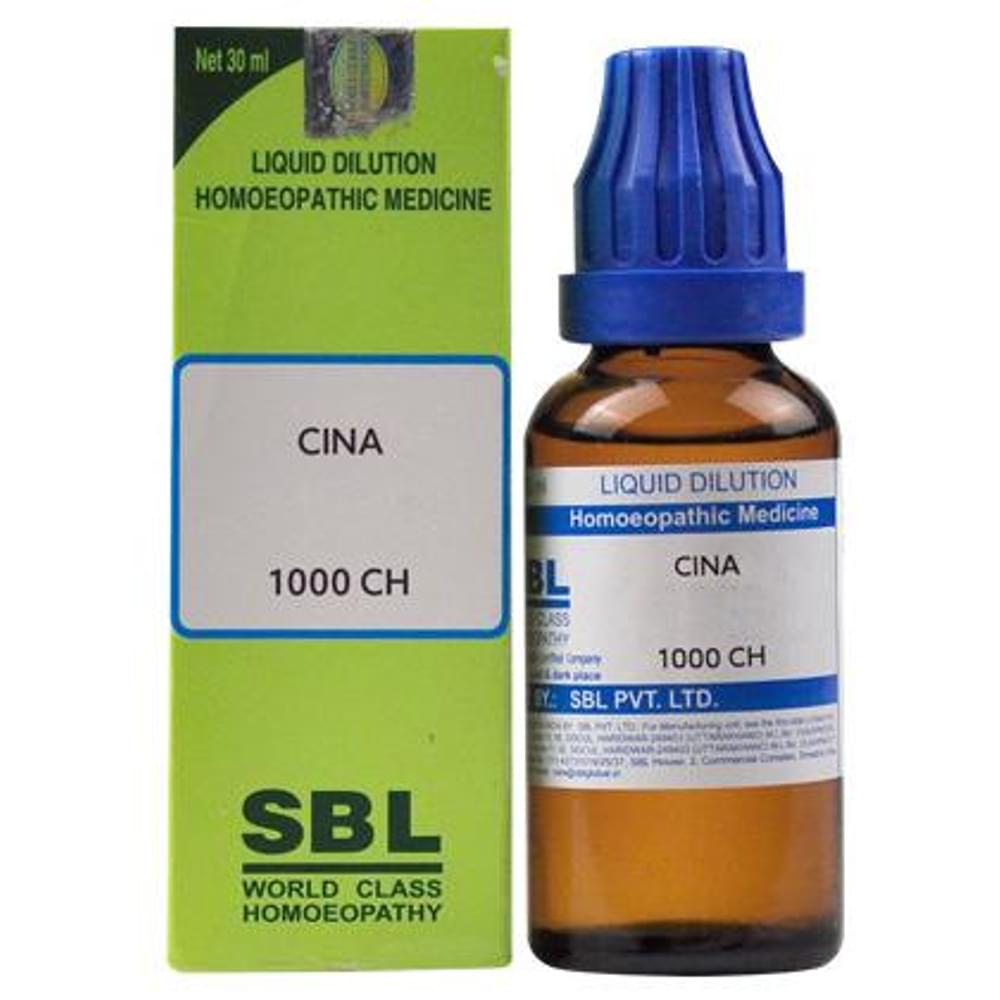 SBL Cina Dilution 1000 CH bottle of 30 ml Dilution
