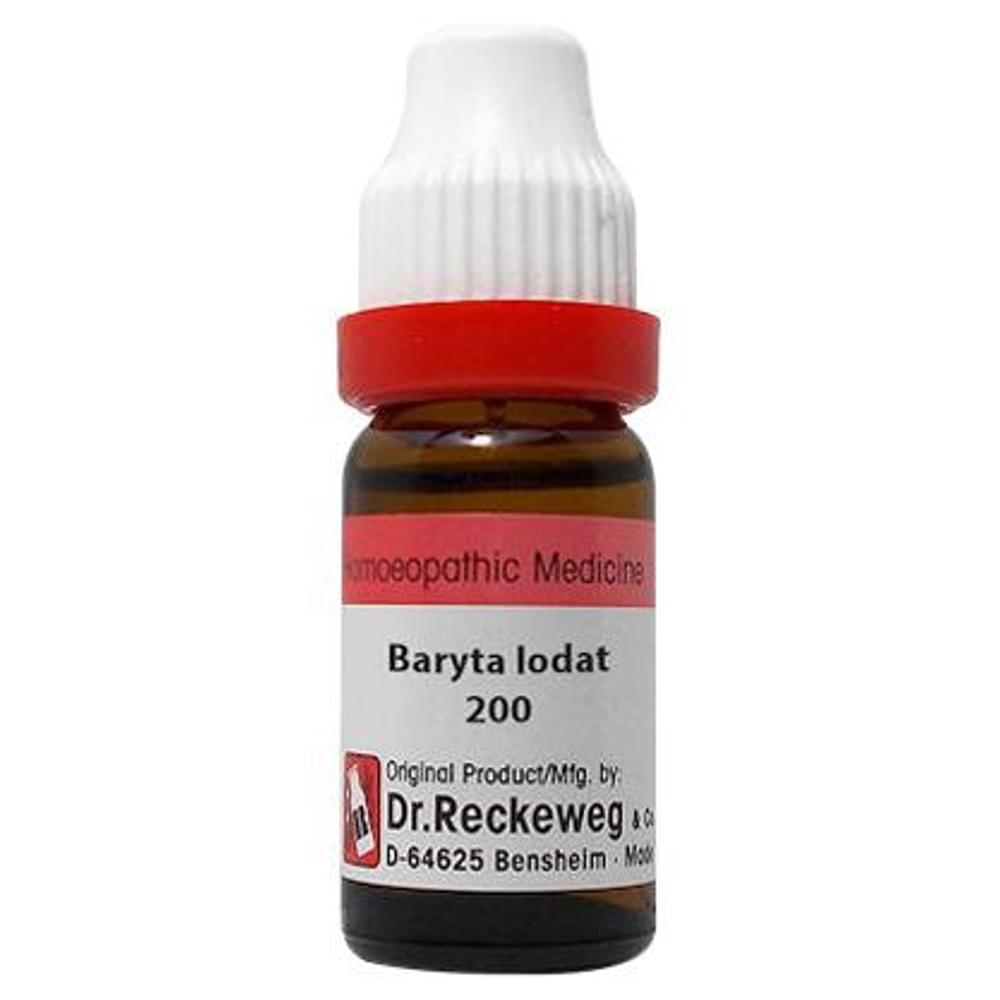 Dr. Reckeweg Baryta Iodat Dilution 200 CH bottle of 11 ml Dilution Dr. Reckeweg Baryta Iodat Dilution 200 CH bottle of 11 ml Dilution