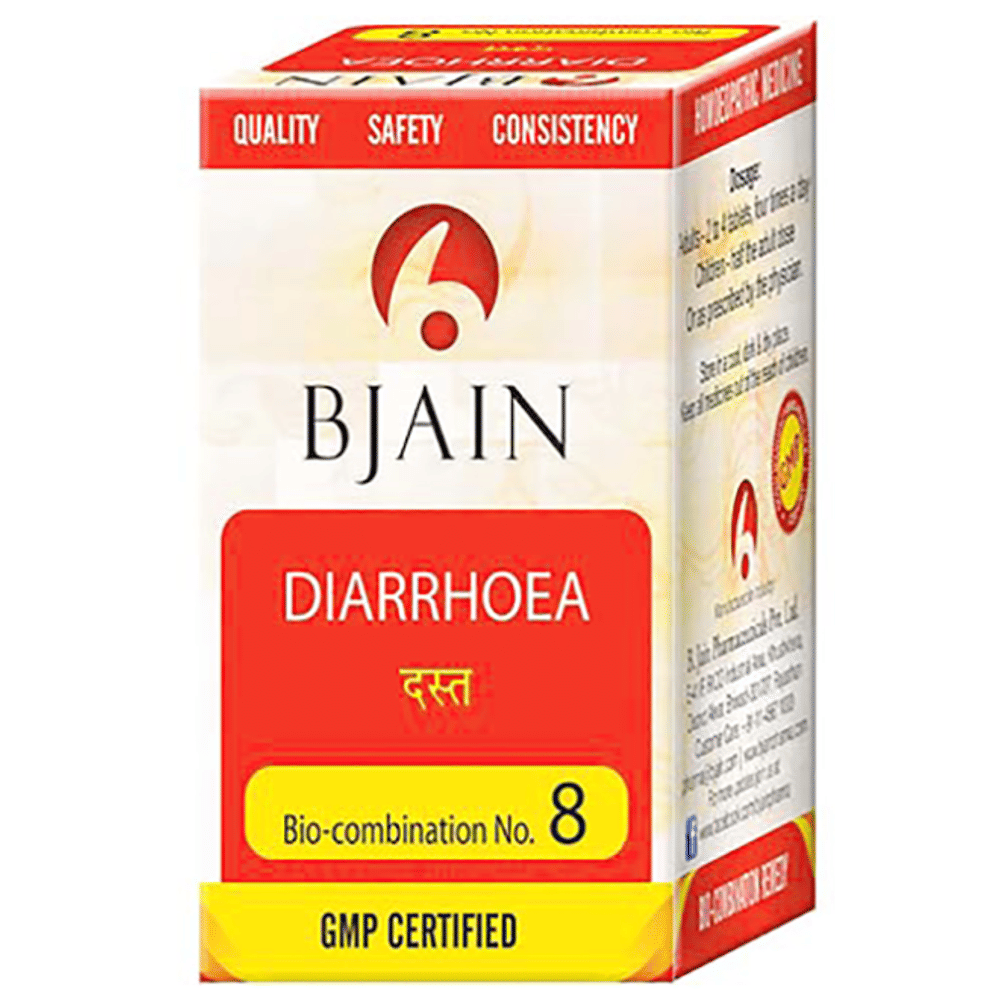 Bjain Bio-Combination No. 8 Tablet bottle of 25 gm Biocombination Tablet