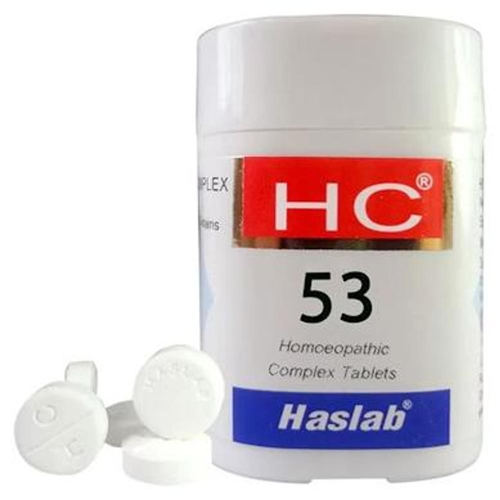 Haslab HC 53 Eosino Complex Tablet bottle of 20 gm Tablet