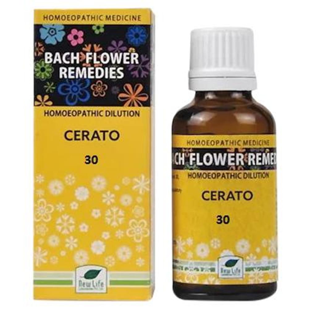 New Life Bach Flower Cerato 30 bottle of 30 ml Dilution New Life Bach Flower Cerato 30 bottle of 30 ml Dilution