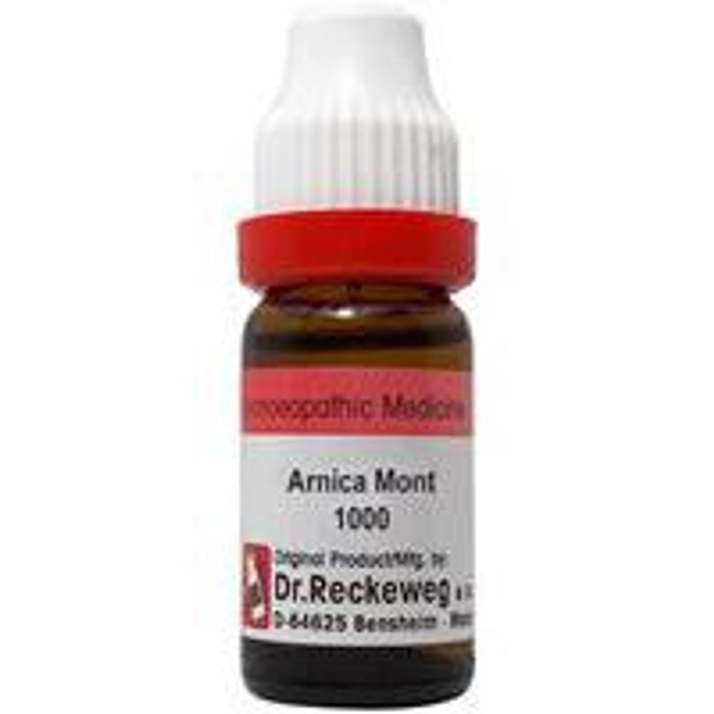 Dr. Reckeweg Arnica Mont Dilution 1000 CH bottle of 11 ml Dilution