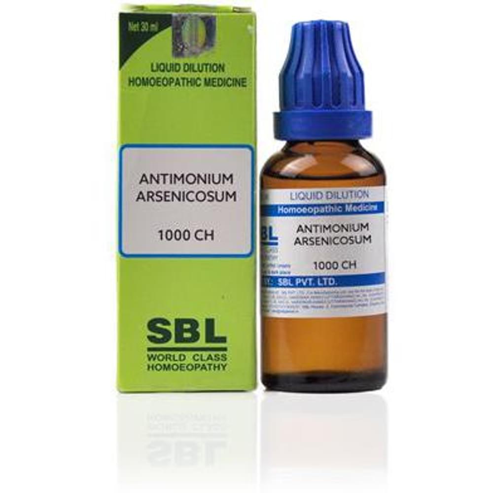 SBL Antimonium Arsenicosum Dilution 1000 CH bottle of 30 ml Dilution