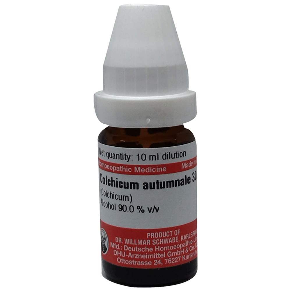 Dr Willmar Schwabe Germany Colchicum Autumnale Dilution 30 bottle of 10 ml Dilution