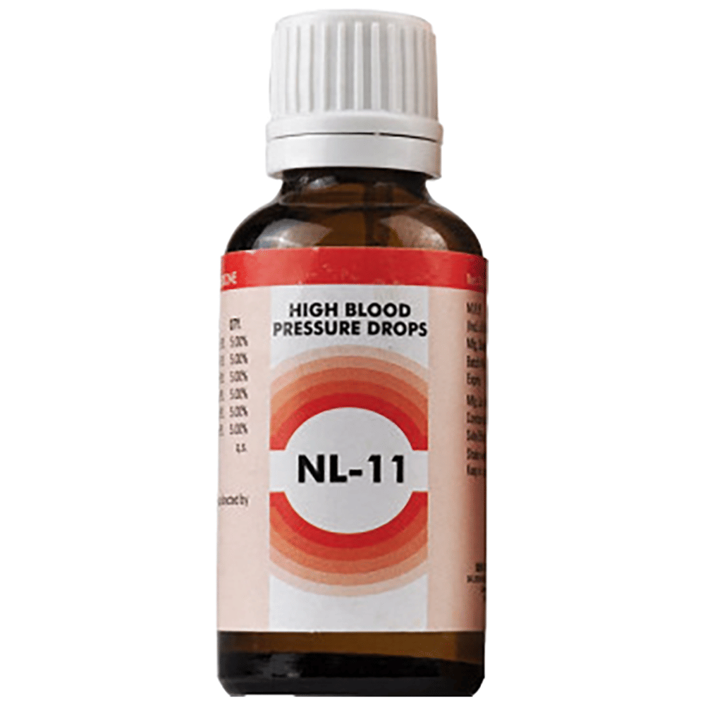New Life NL 11 High Blood Pressure Drop bottle of 30 ml Drop