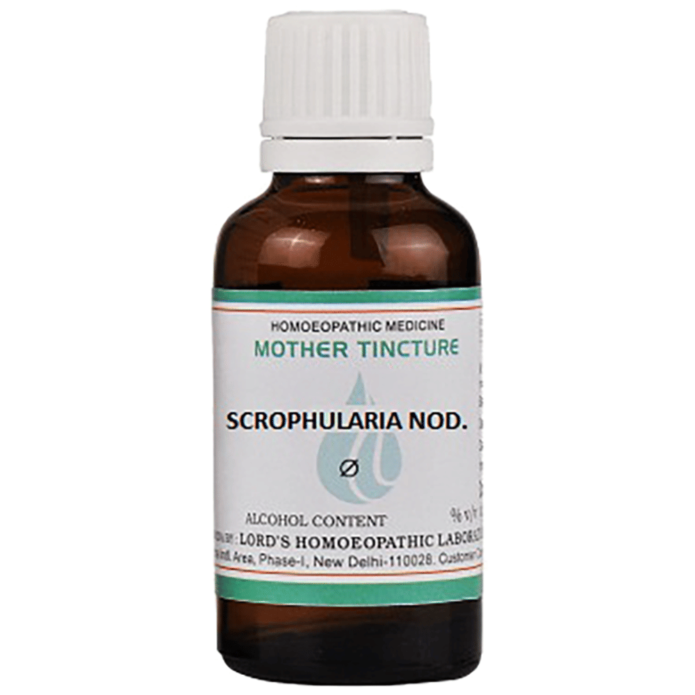 Lord's Scrophularia Nod. Mother Tincture Q bottle of 30 ml Mother Tincture