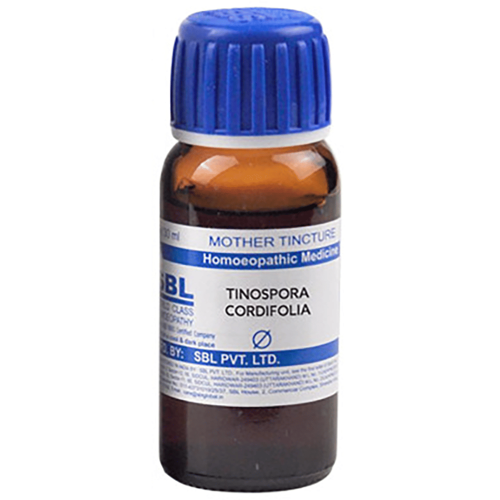 SBL Tinospora Cordifolia Mother Tincture Q bottle of 30 ml Mother Tincture SBL Tinospora Cordifolia Mother Tincture Q bottle of 30 ml Mother Tincture