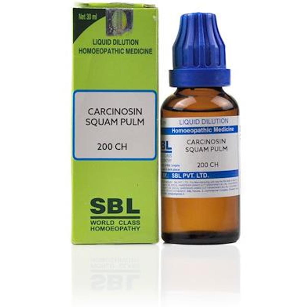 SBL Carcinosin Squam Pulm 200 CH bottle of 30 ml Dilution