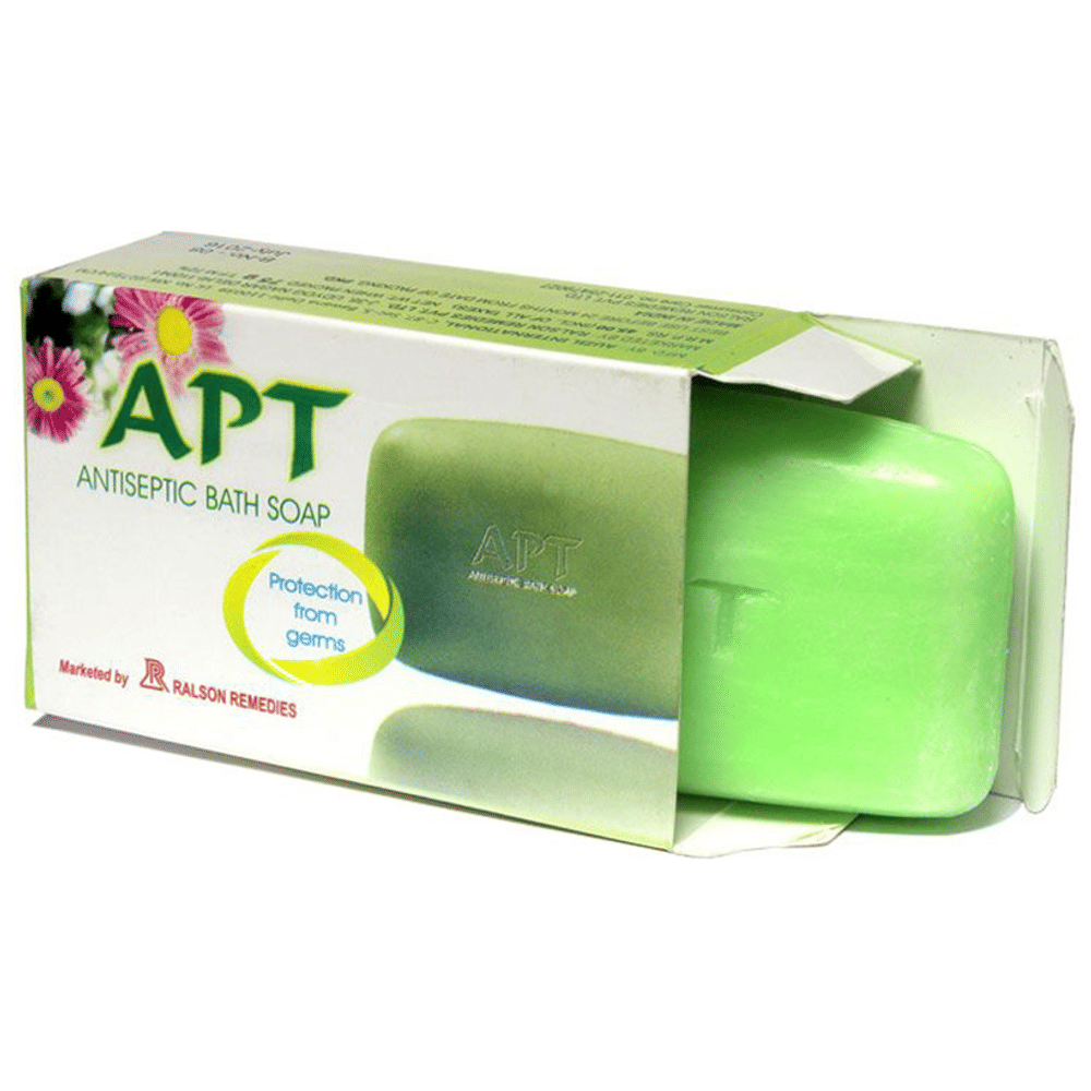 Ralson Remedies Apt Antiseptic Bath Soap packet of 75 gm Soap Ralson Remedies Apt Antiseptic Bath Soap packet of 75 gm Soap