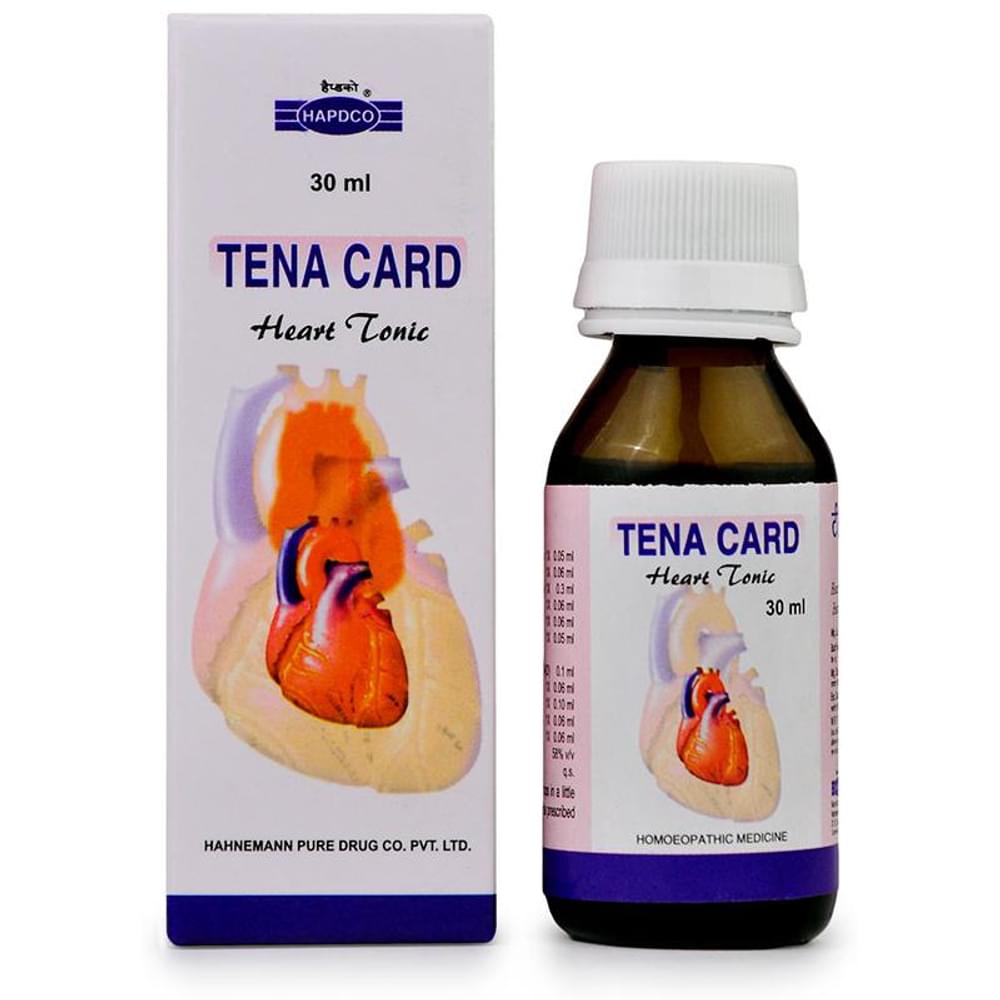 Hapdco Tena Card Heart Tonic bottle of 30 ml Tonic