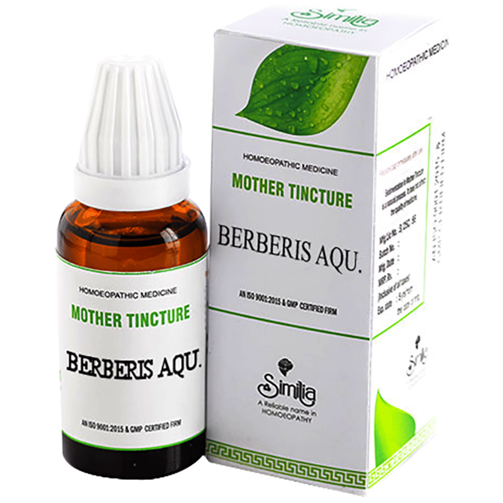Similia Berberis Aqu. Mother Tincture Q bottle of 30 ml Mother Tincture