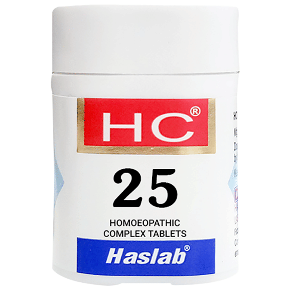 Haslab HC 25 Santalum Complex Tablet bottle of 550 gm Tablet