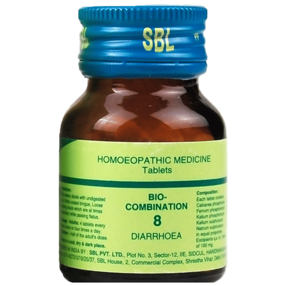 SBL Bio-Combination 8 Tablet bottle of 25 gm Biocombination Tablet