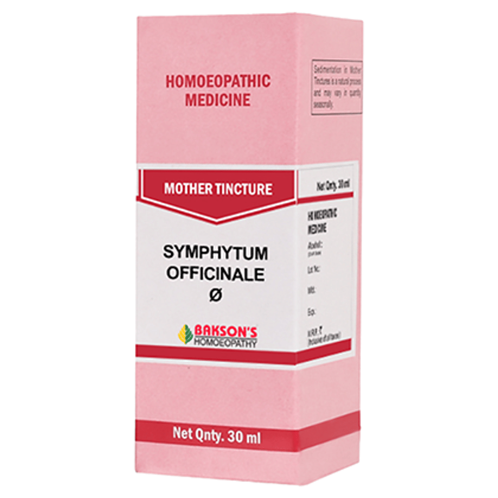 Bakson's Homeopathy Symphytum Officinale Mother Tincture Q bottle of 30 ml Mother Tincture