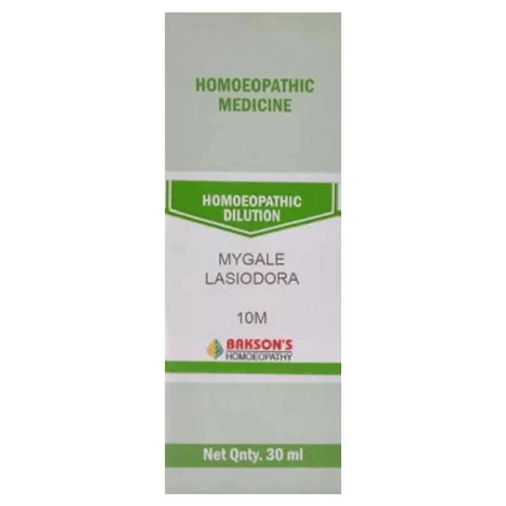 Bakson's Homeopathy Mygale Lasiodora Dilution 10M bottle of 30 ml Dilution