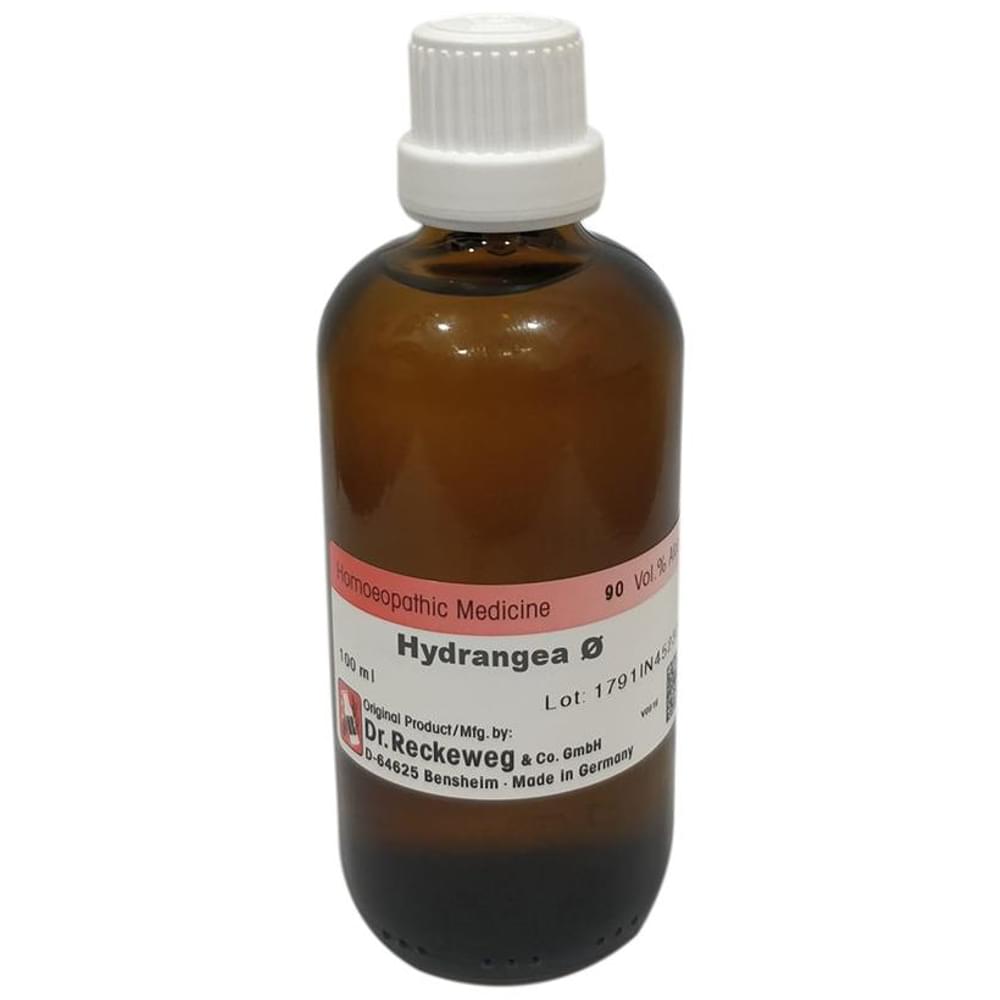 Dr. Reckeweg Hydrangea Mother Tincture Q bottle of 100 ml Mother Tincture Dr. Reckeweg Hydrangea Mother Tincture Q bottle of 100 ml Mother Tincture