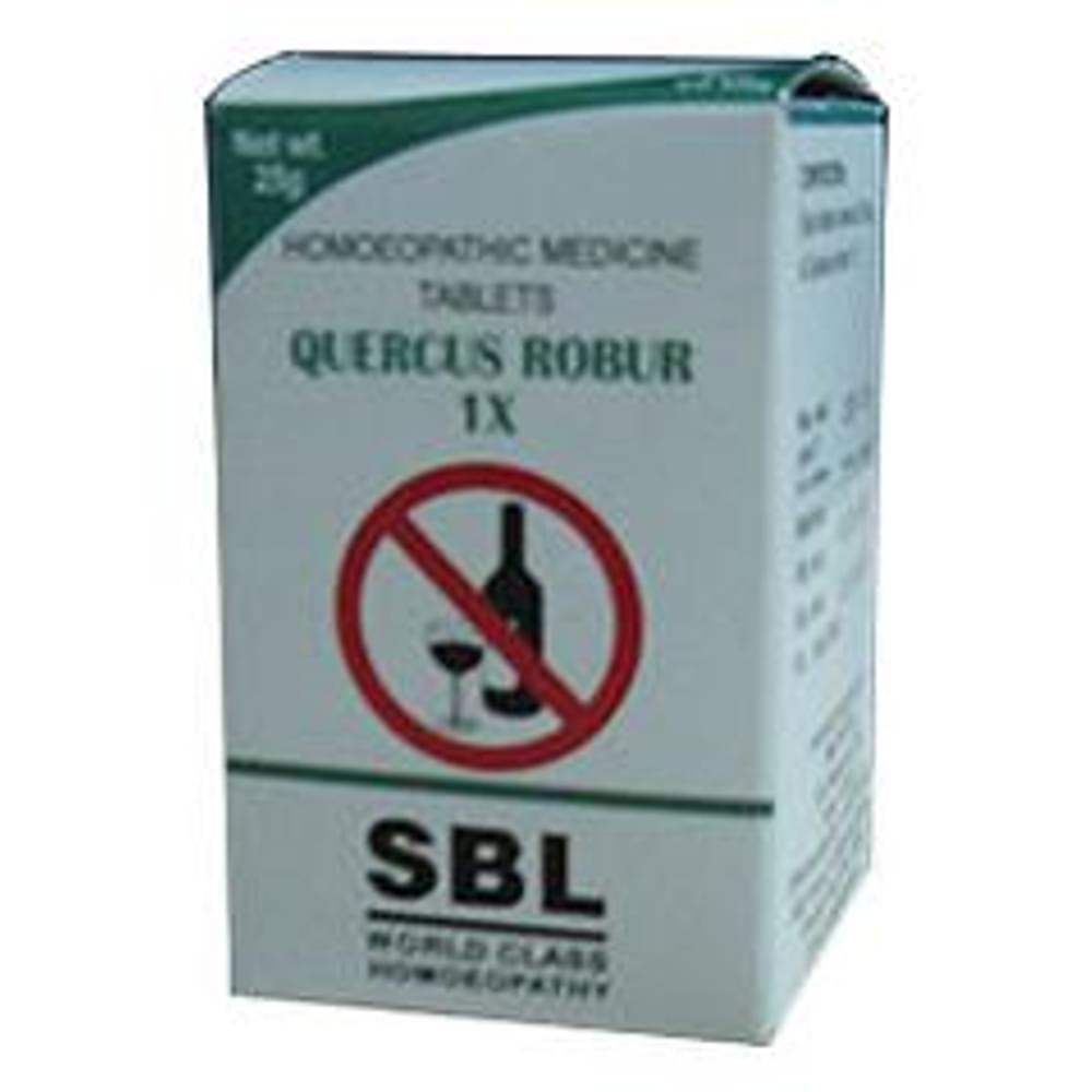 SBL Quercus Rober Trituration Tablet 1X bottle of 25 gm Trituration Tablet
