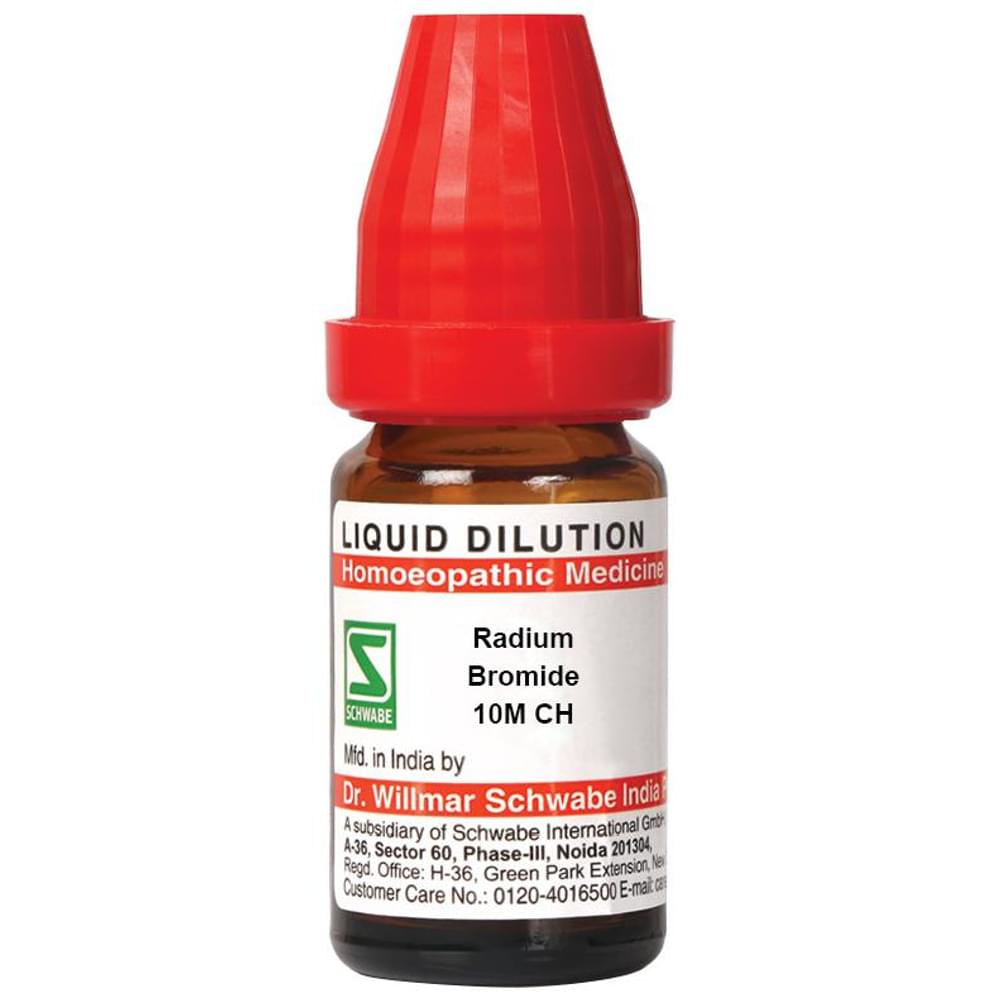 Dr Willmar Schwabe India Radium Bromide Dilution 10M CH bottle of 10 ml Dilution