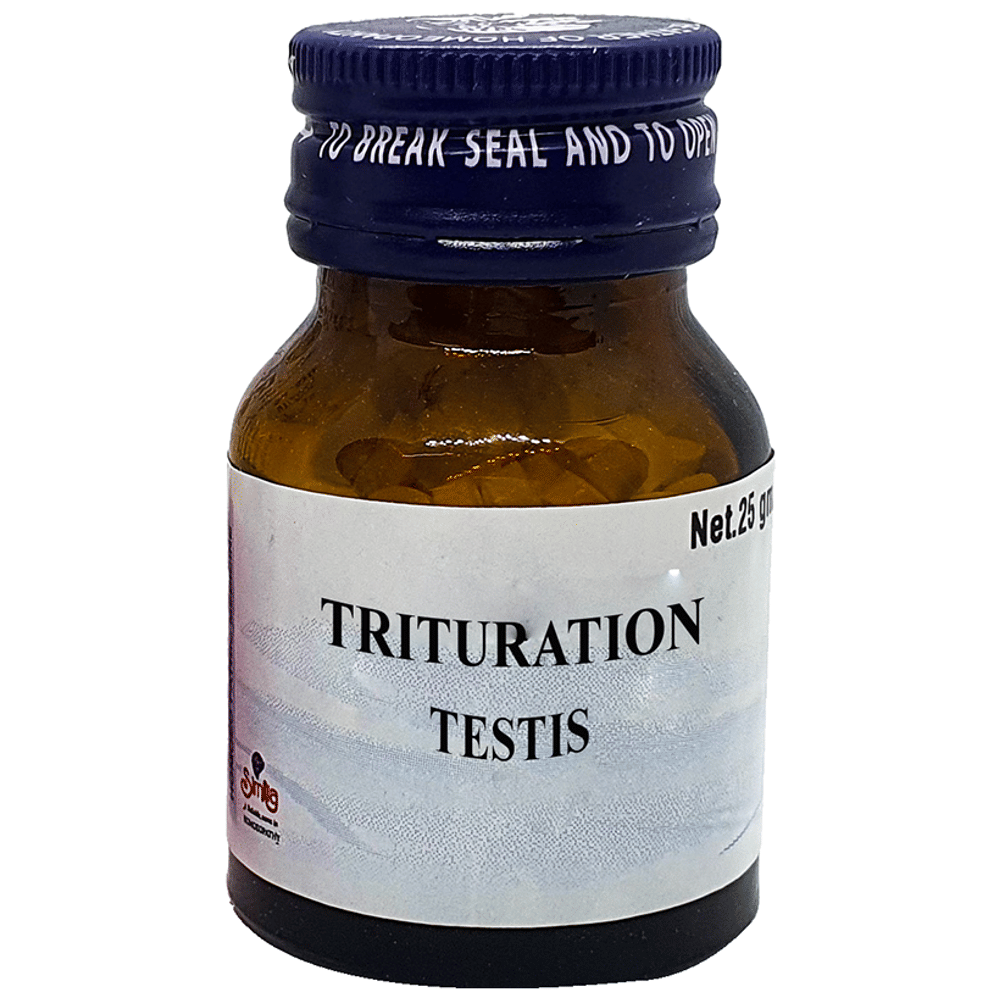 Similia Testis Trituration Tablet 3X bottle of 25 gm Trituration Tablet
