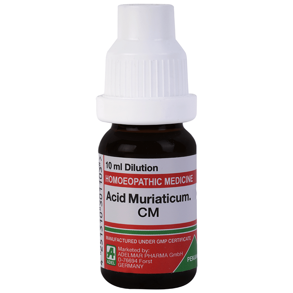 ADEL Acid Muriaticum Dilution CM bottle of 10 ml Dilution