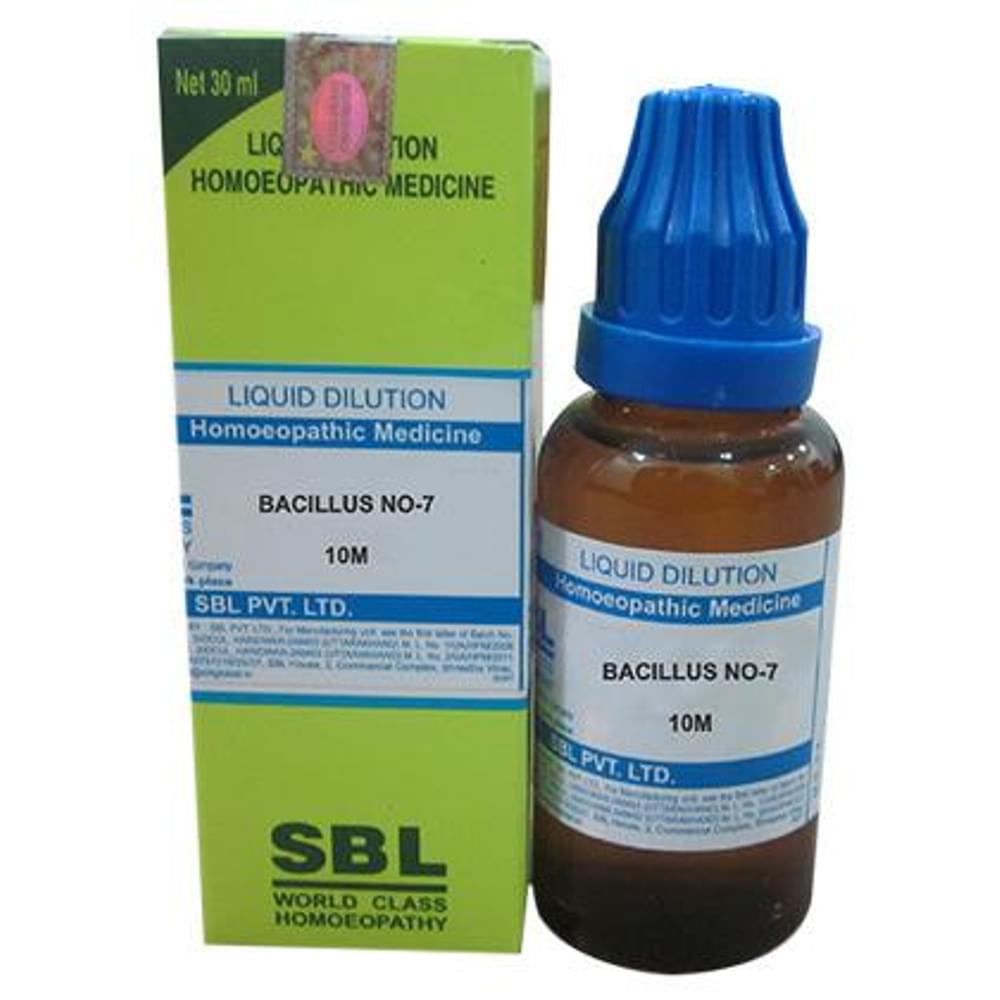 SBL Bacillus No-7 10M CH bottle of 30 ml Dilution
