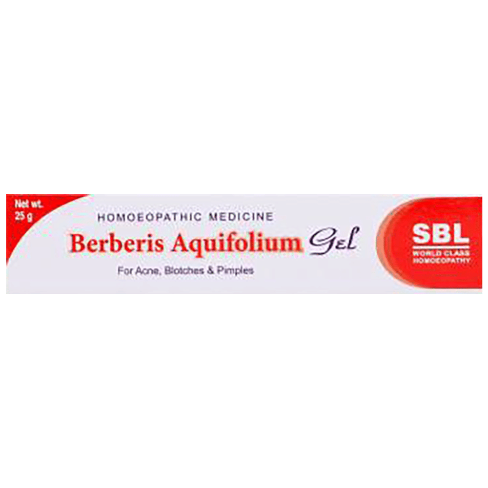SBL Berberis Aquifolium Gel tube of 25 gm Gel