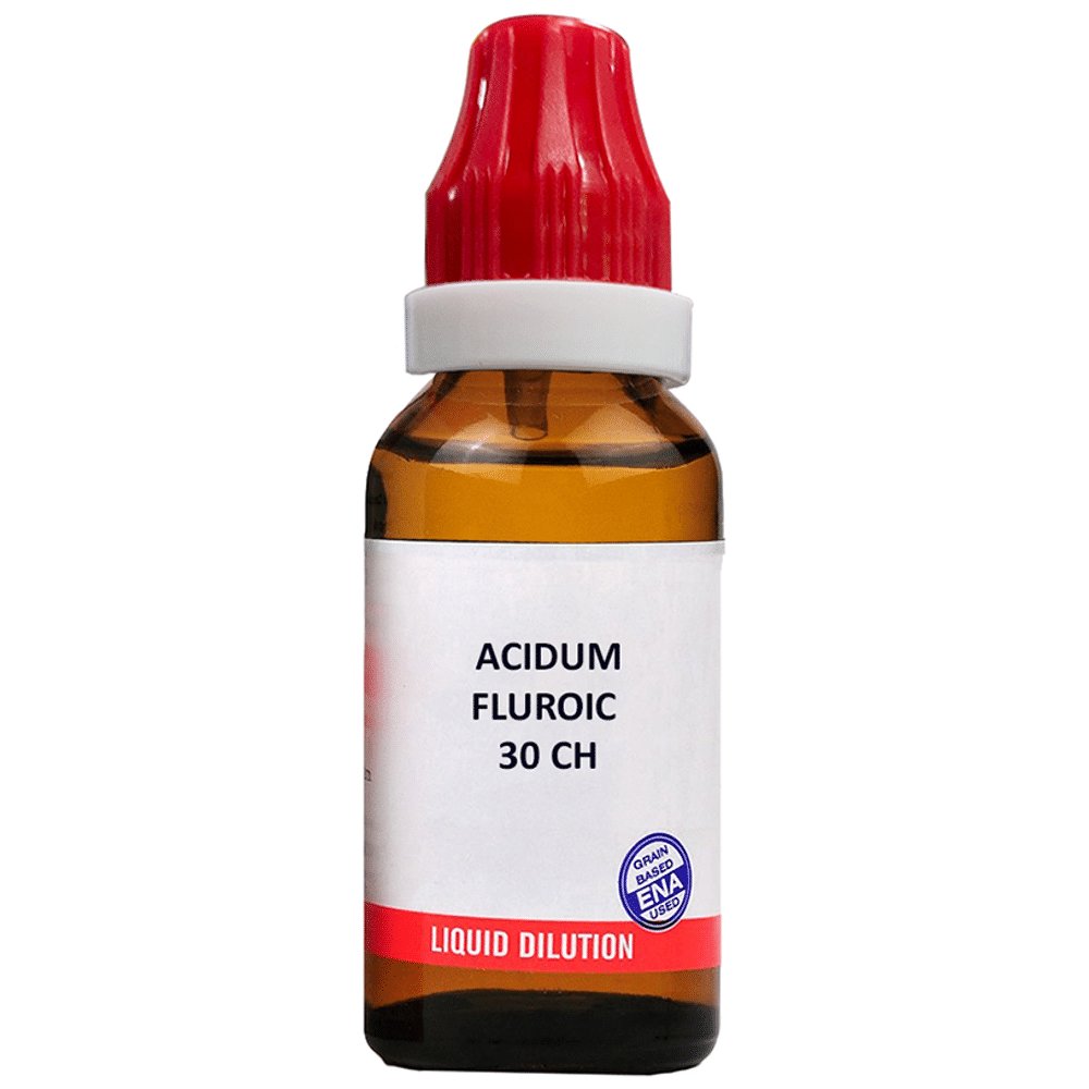 Bjain Acidum Fluroic Dilution 30 CH bottle of 30 ml Dilution