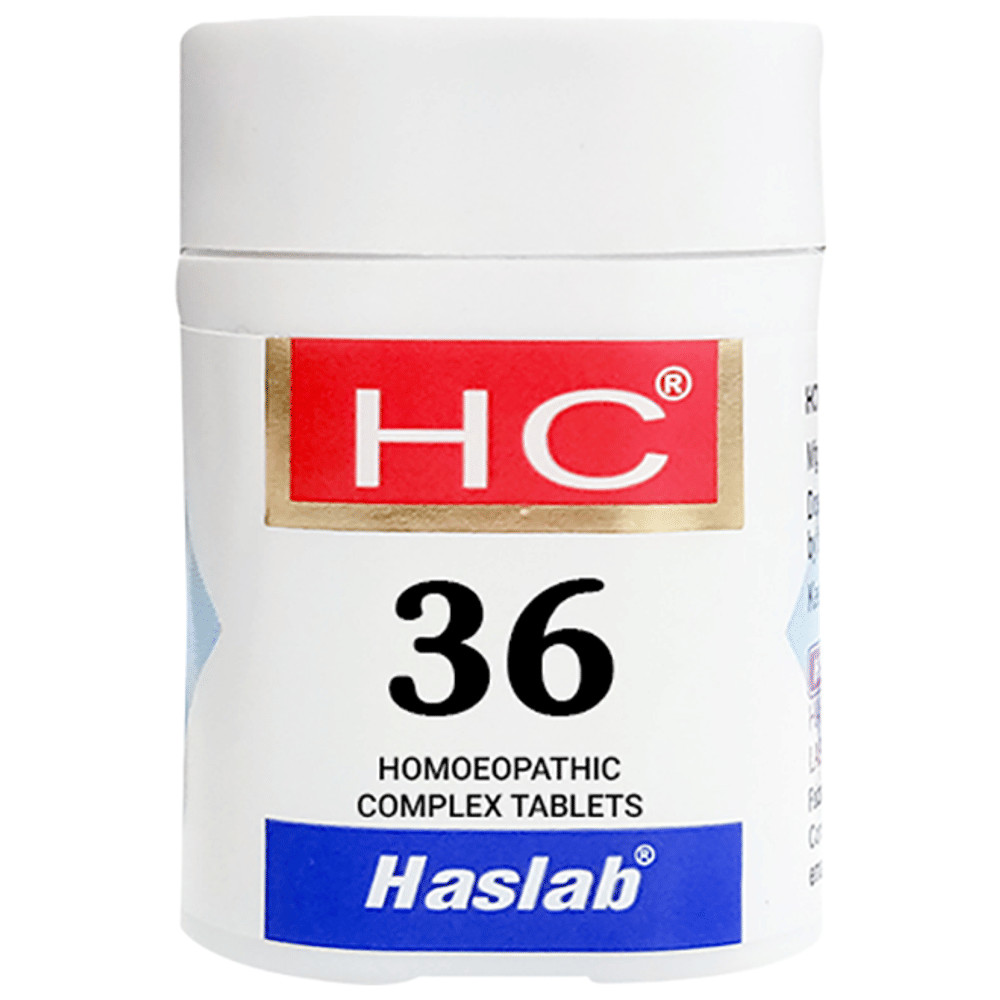 Haslab HC 36 Crataegus Complex Tablet bottle of 550 gm Tablet
