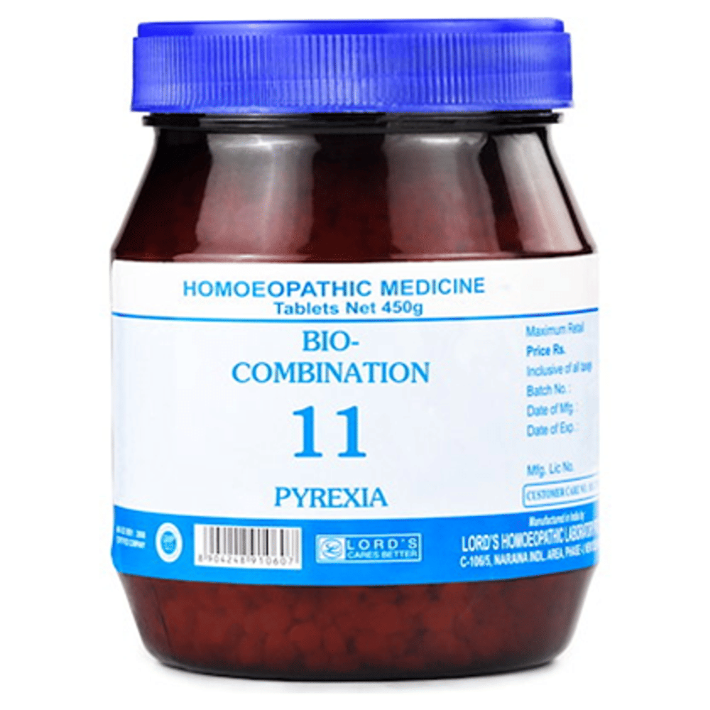 Lord's Bio-Combination 11 Tablet bottle of 450 gm Biocombination Tablet Lord's Bio-Combination 11 Tablet bottle of 450 gm Biocombination Tablet