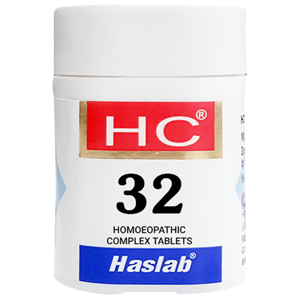 Haslab HC 32 Hammamelis Complex Tablet bottle of 550 gm Tablet