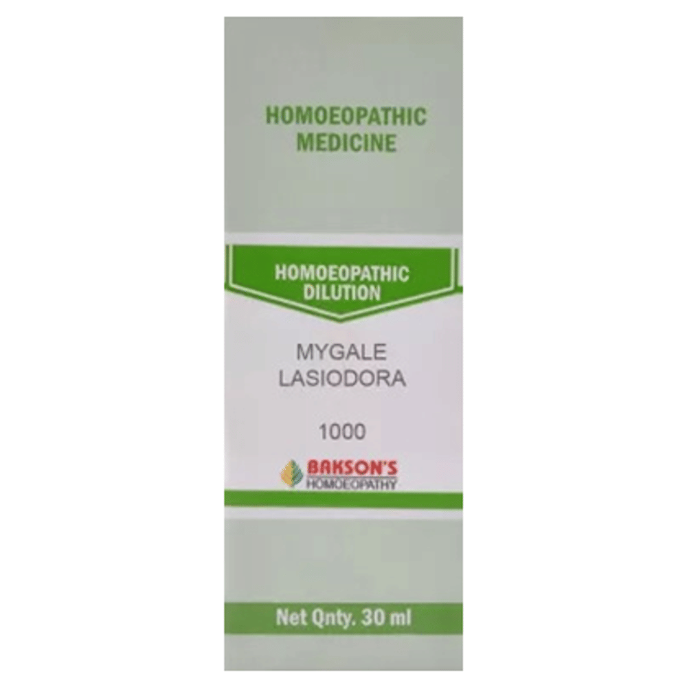 Bakson's Homeopathy Mygale Lasiodora Dilution 1000 CH bottle of 30 ml Dilution