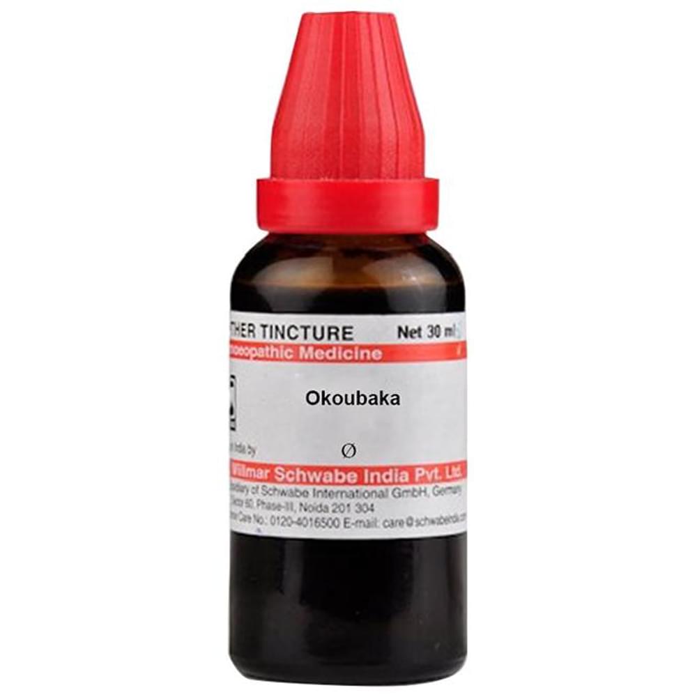 Dr Willmar Schwabe India Okoubaka Mother Tincture Q bottle of 30 ml Mother Tincture Dr Willmar Schwabe India Okoubaka Mother Tincture Q bottle of 30 ml Mother Tincture
