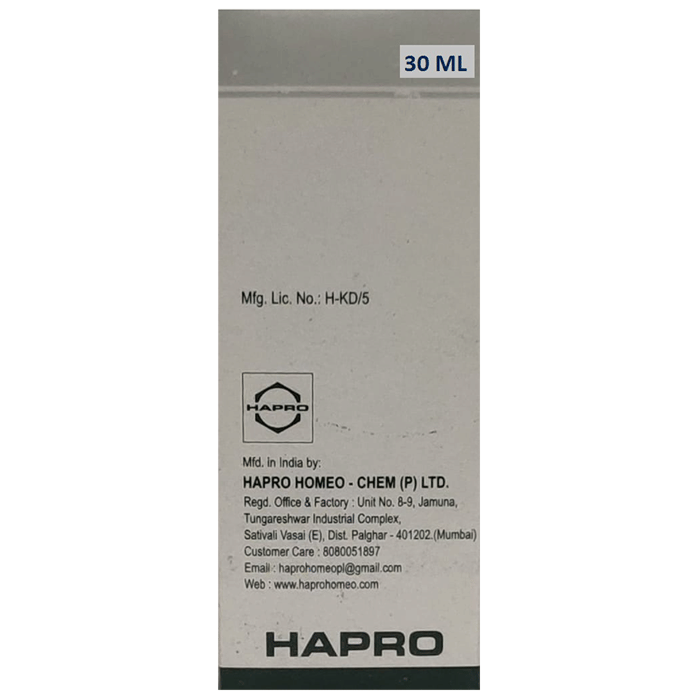 Hapro Nux Vomica Dilution 200 bottle of 30 ml Dilution Hapro Nux Vomica Dilution 200 bottle of 30 ml Dilution
