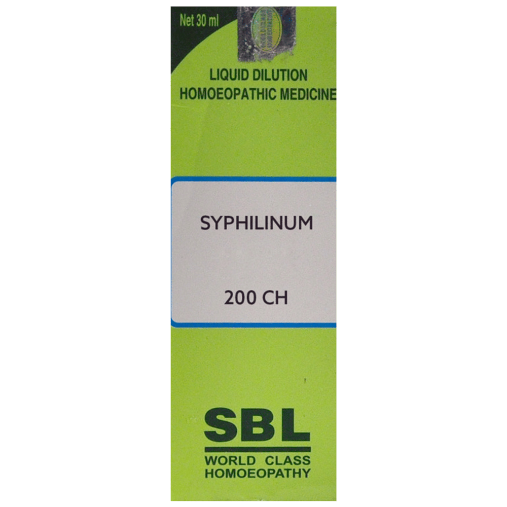 SBL Syphilinum Dilution 200 CH bottle of 30 ml Dilution