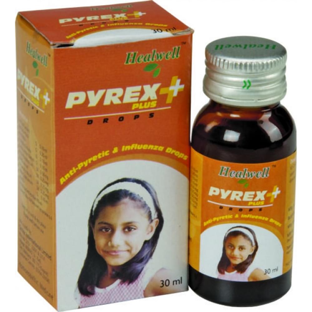 Healwell Pyrex Plus Drop bottle of 30 ml Drop