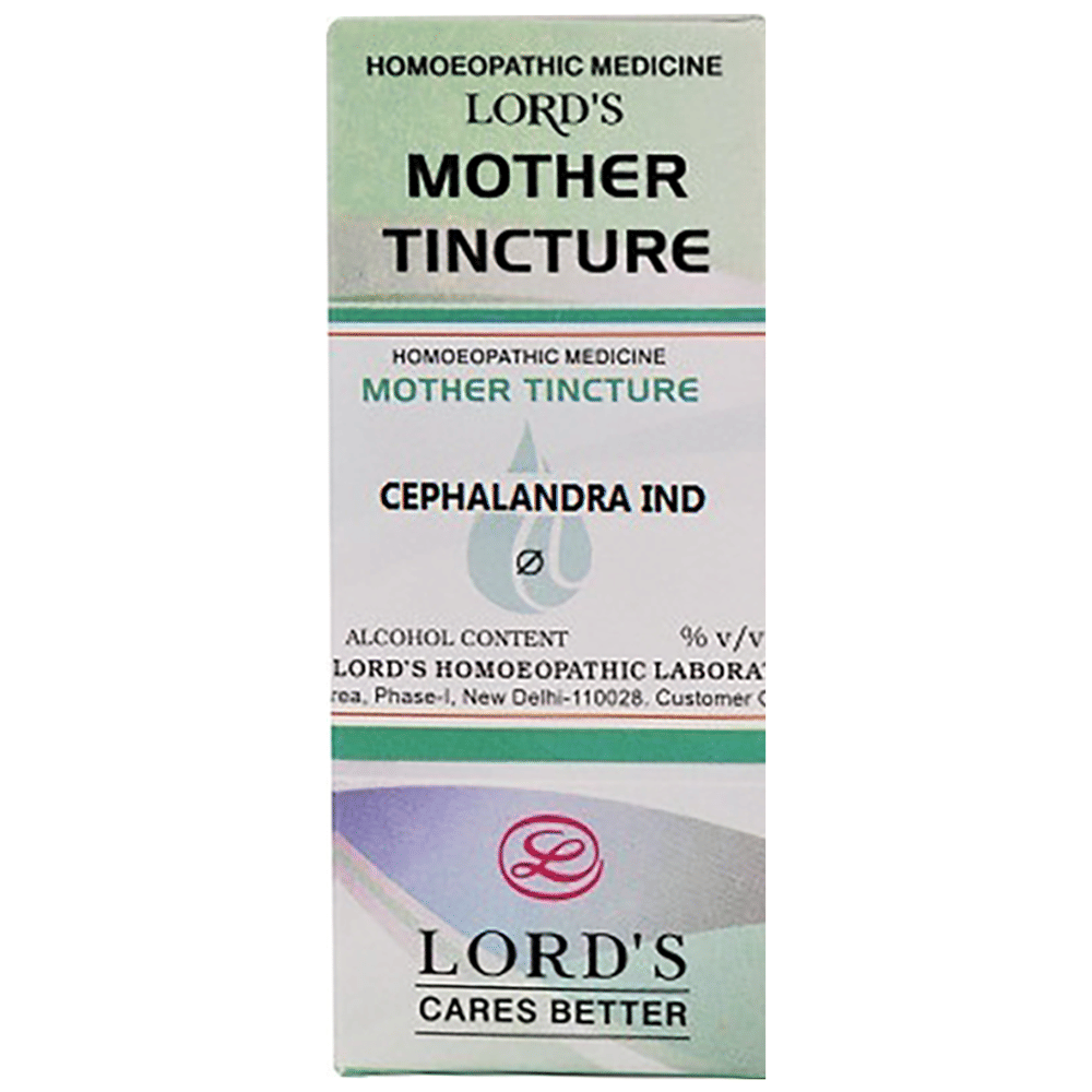 Lord's Cephalandra Ind Mother Tincture Q bottle of 30 ml Mother Tincture