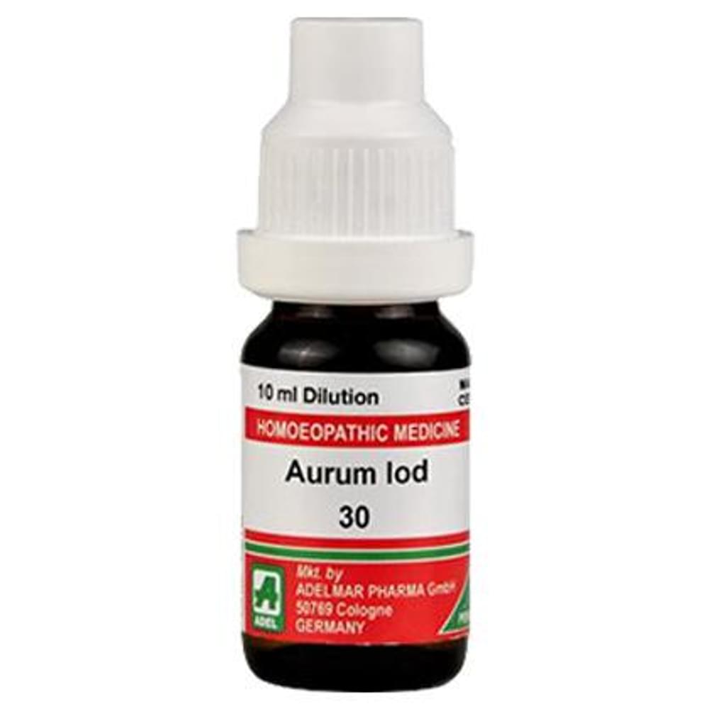 ADEL Aurum Iod Dilution 30 bottle of 10 ml Dilution ADEL Aurum Iod Dilution 30 bottle of 10 ml Dilution