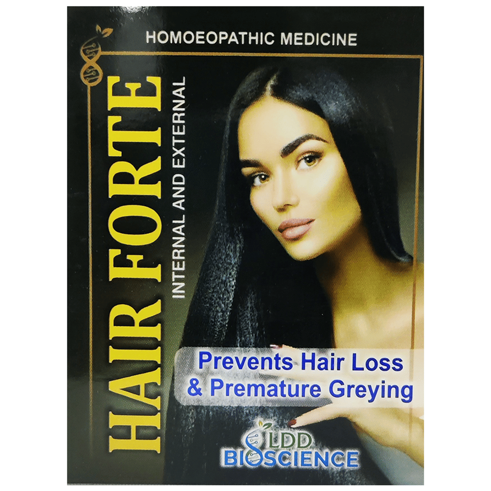 LDD Bioscience Hair Forte Twin Pack (30ml Each) box of 2 bottles