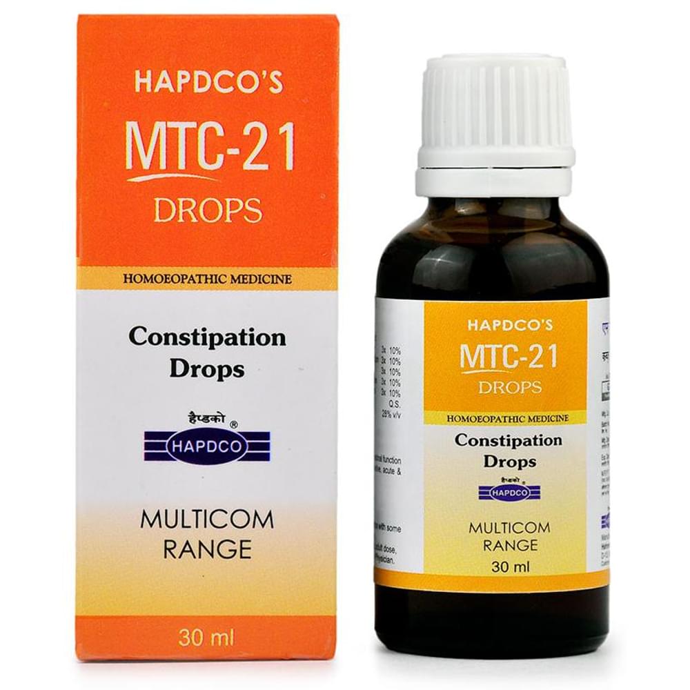 Hapdco MTC-21 Constipation Drop bottle of 30 ml Drop