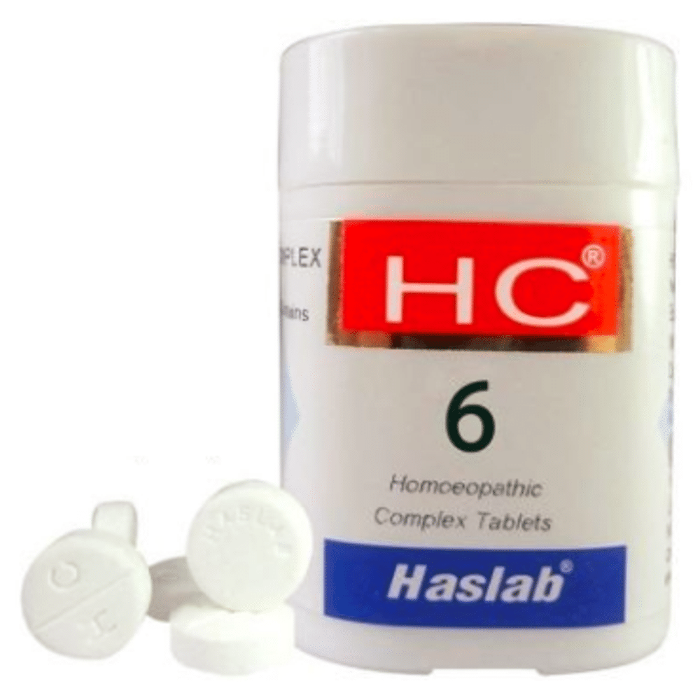 Haslab HC 6 Basilicum Complex Tablet bottle of 20 gm Tablet